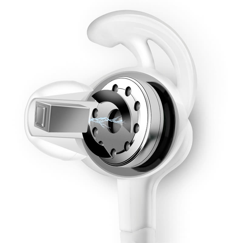 惟笙 QT100圈铁入耳式耳机动铁耳机双单元HIFI线控通话运动耳机