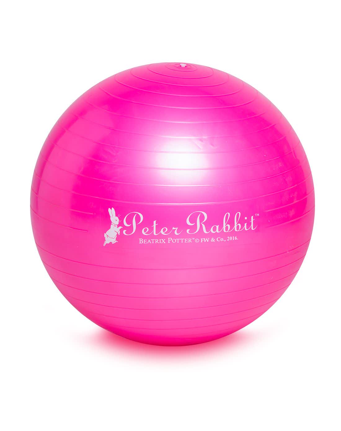 比得兔女神瑜伽球加厚防爆塑形健身球孕妇助产球承重环保红色