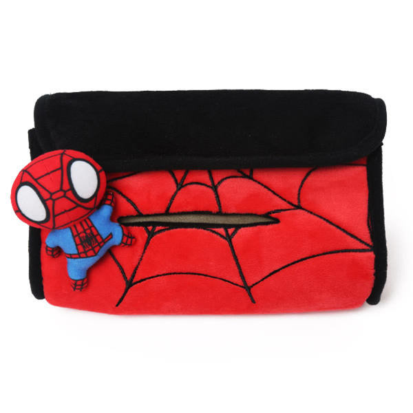 Marvel漫威 Q版蜘蛛侠车用遮阳板纸巾盒