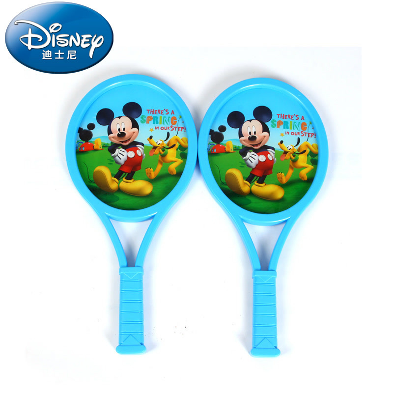 Disney/迪士尼儿童塑料拍羽毛球拍网球拍卡通运动玩具
