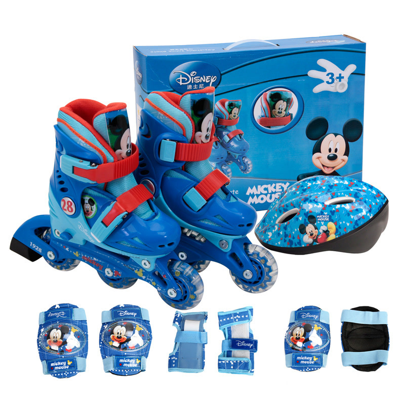 Disney/迪士尼三轮儿童轮滑鞋 可调节旱冰鞋套装