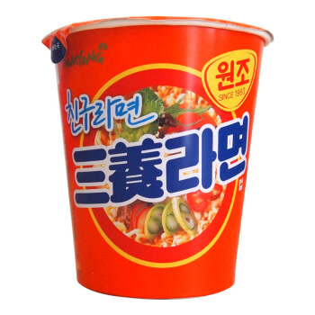 韩国进口 三养（SAMYANG）方便面拉面 拉面杯面 泡面 65g