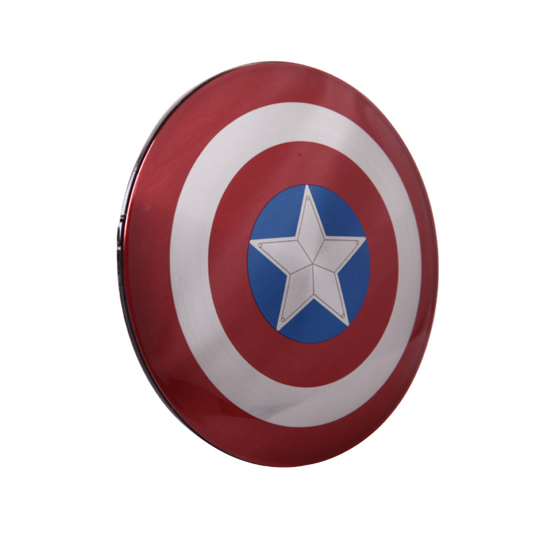 官方授权商品Marvel漫威系列美国队长之盾移动电源6800mAh充电宝