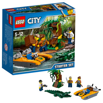 乐高(LEGO)积木 城市组系列City丛林入门套装5-12岁 60157 儿童玩具 男孩女孩生日礼物