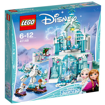 乐高(LEGO)积木 迪士尼公主Disney Princess艾莎的魔法冰雪城堡6-12岁 41148 儿童玩具女孩生日新年礼物