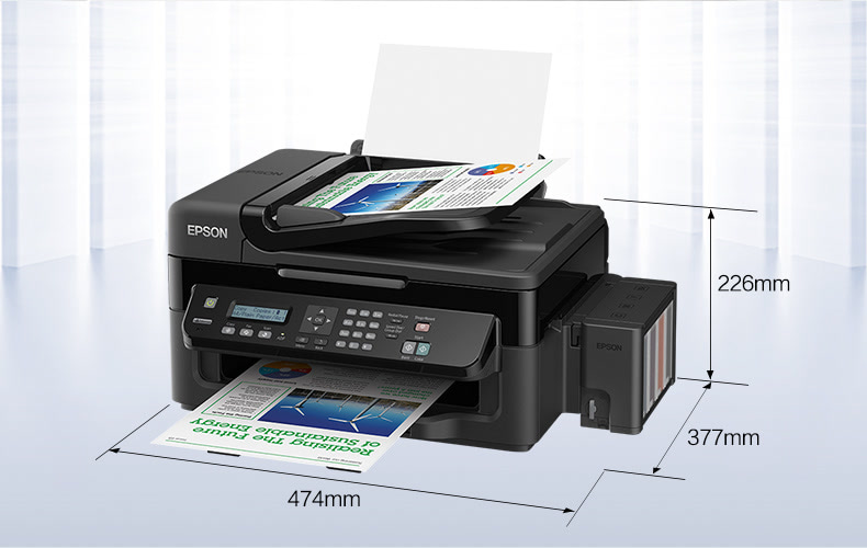 墨仓式 打印机一体机(打印 复印 扫描 传真)  品牌:爱普生 型号:epson