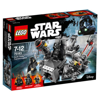 乐高(LEGO)积木 星球大战Star Wars达斯•维达的变身7-12岁 75183 儿童玩具 男孩女孩生日礼物