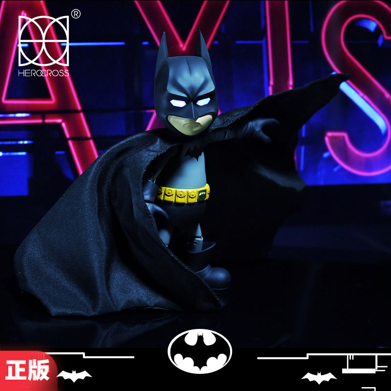 DC正版授权正义联盟蝙蝠侠六英寸合金人偶HMF#004