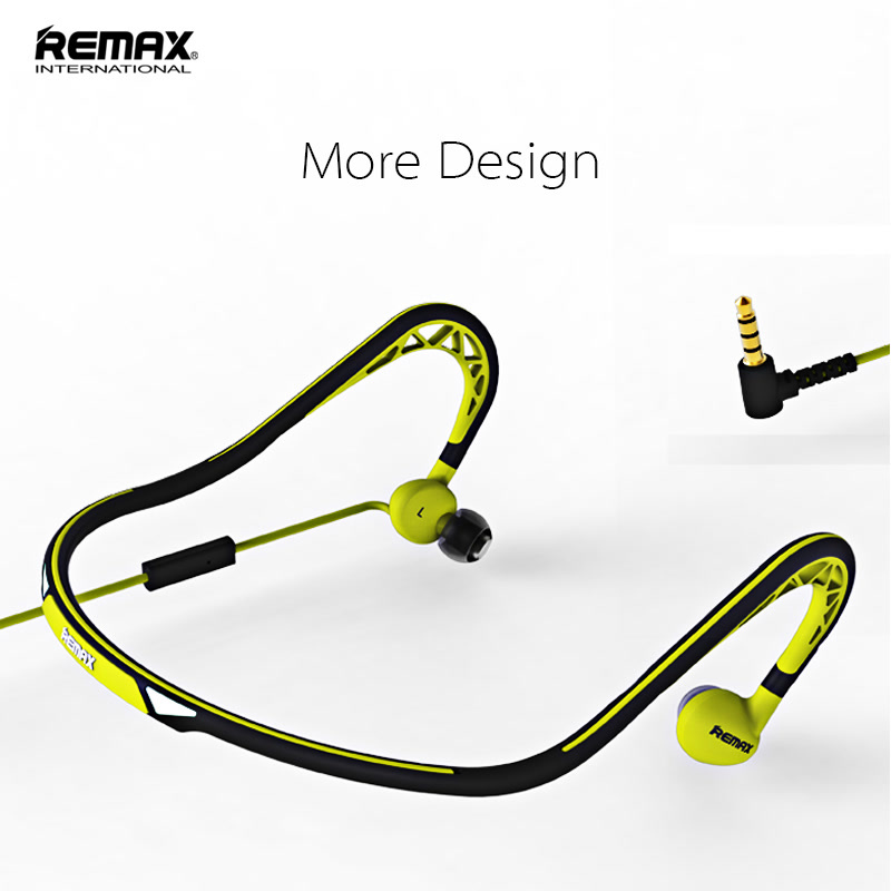 Remax睿量 RM-S15线控耳挂运动耳机 入耳式通话立体声 运动专用