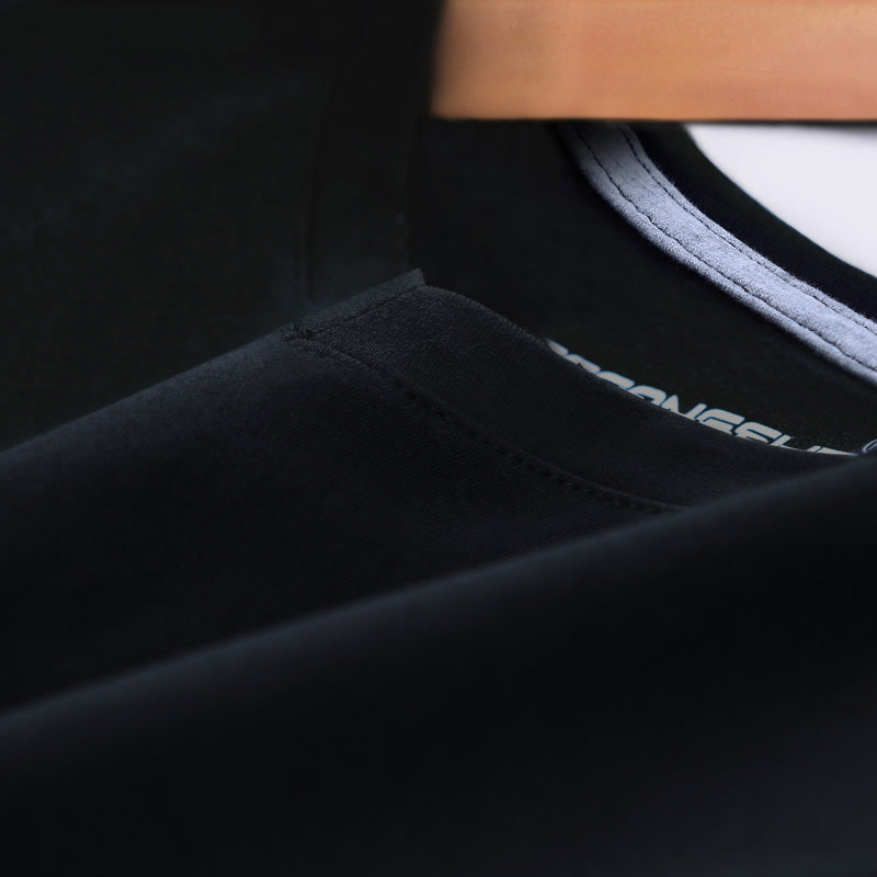 第七公社t恤男短袖v领夏季新款潮牌印花半袖青年韩版休闲上衣