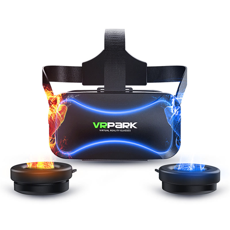 VRPARK J30 vr眼镜4D头戴式一体机智能手机专用VR3D虚拟现实眼镜