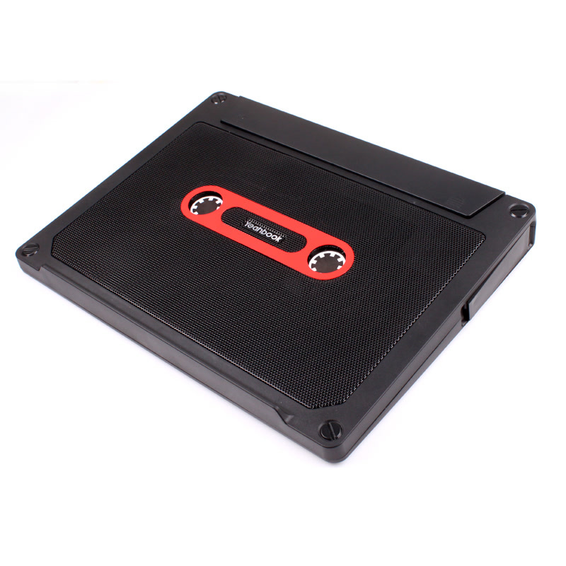 酷奇cooskin80年代儿时记忆卡带式笔记本散热器